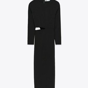 ZARA CUT OUT MAXI DRESS SIZE M #591-B